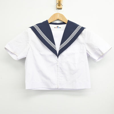 【中古】愛知県 半田高等学校 女子制服 2点 (セーラー服・スカート) sf091722