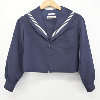 【中古】愛知県 半田高等学校 女子制服 2点 (セーラー服・セーラー服) sf091724
