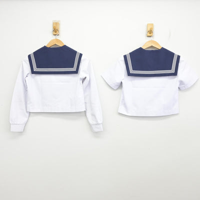 【中古】愛知県 半田高等学校 女子制服 2点 (セーラー服) sf091725