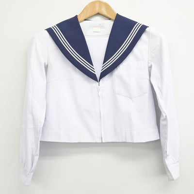 【中古】愛知県 半田高等学校 女子制服 2点 (セーラー服) sf091725