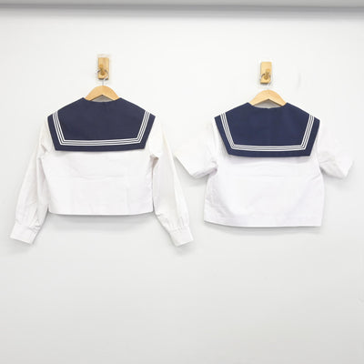 【中古】愛知県 半田高等学校 女子制服 2点 (セーラー服・セーラー服) sf091726