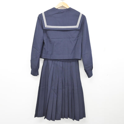 【中古】愛知県 半田高等学校 女子制服 2点 (セーラー服・スカート) sf091727