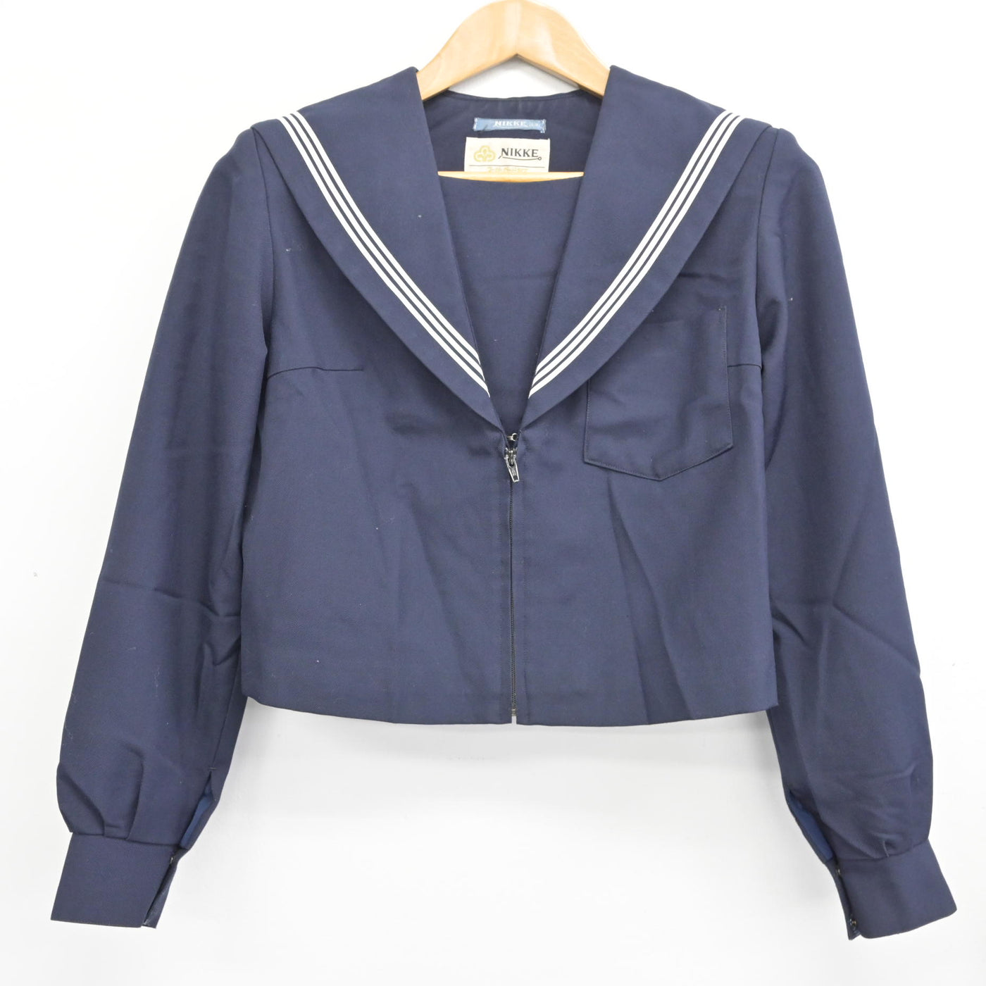 【中古】愛知県 半田高等学校 女子制服 2点 (セーラー服・スカート) sf091727