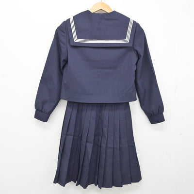 【中古】愛知県 半田高等学校 女子制服 2点 (セーラー服・スカート) sf091729