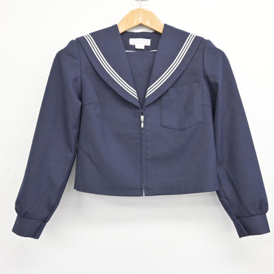 【中古】愛知県 半田高等学校 女子制服 2点 (セーラー服・スカート) sf091729
