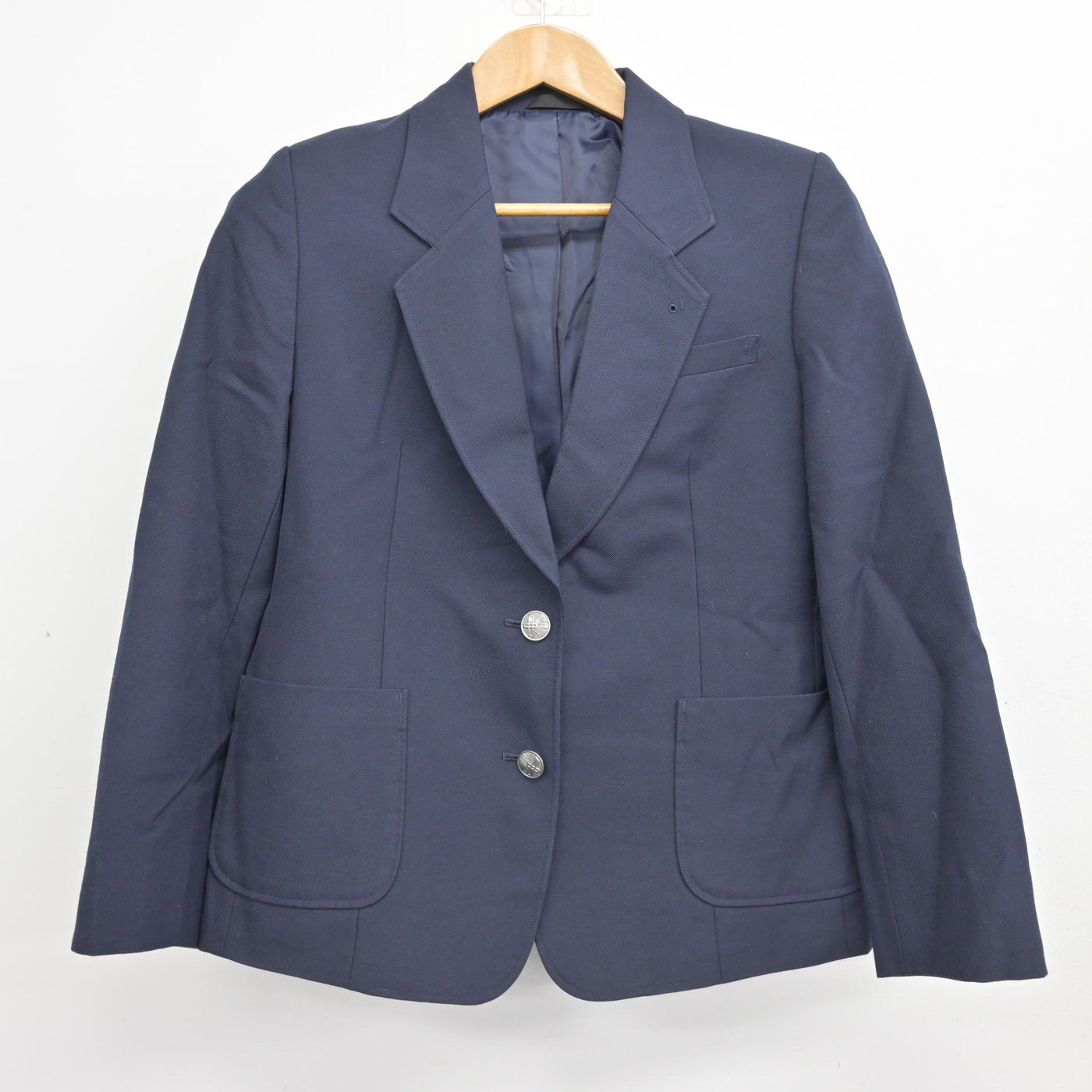 【中古】神奈川県 荏田南中学校 女子制服 4点 (ブレザー・スカート) sf091730