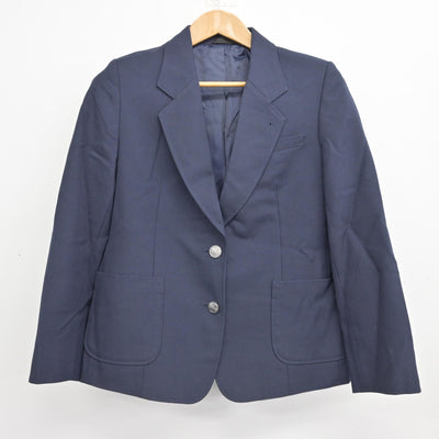 【中古】神奈川県 荏田南中学校 女子制服 4点 (ブレザー・スカート) sf091730