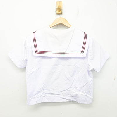 【中古】茨城県 明野中学校 女子制服 3点 (セーラー服・スカート) sf091754