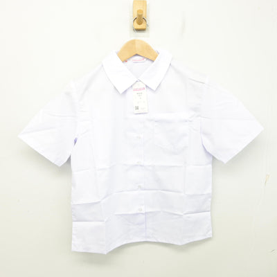 【中古】群馬県 大類中学校 女子制服 2点 (シャツ・スカート) sf091767
