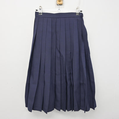 【中古】群馬県 大類中学校 女子制服 5点 (ブレザー・ベスト・シャツ・スカート) sf091772