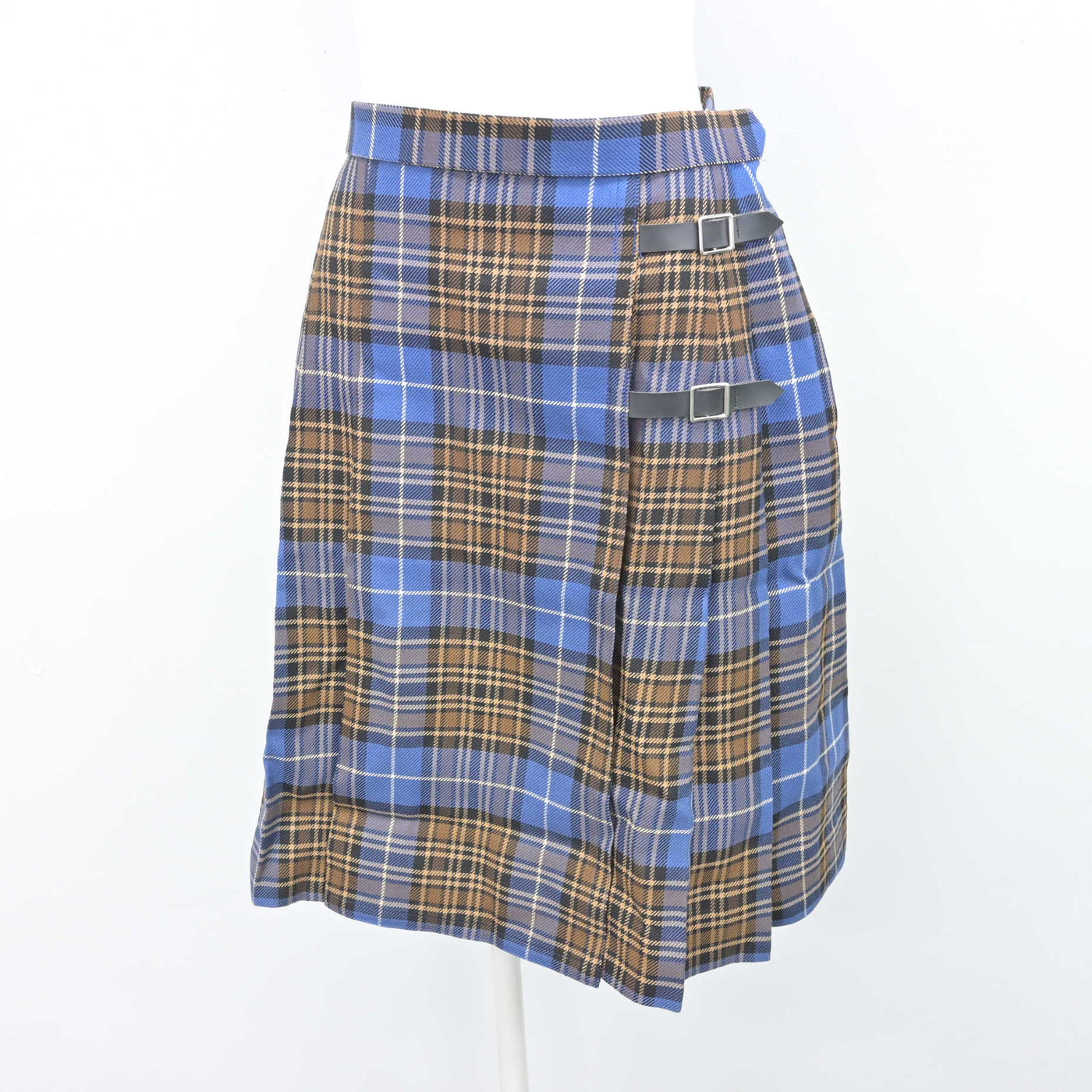 【中古】岡山県 岡山学芸館高等学校 女子制服 4点 (ブレザー・シャツ・スカート) sf091774