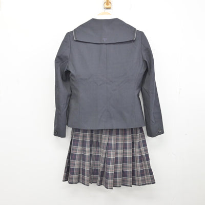 【中古】北海道 札幌光星中学校・高等学校 女子制服 5点 (ブレザー・シャツ・スカート) sf091789
