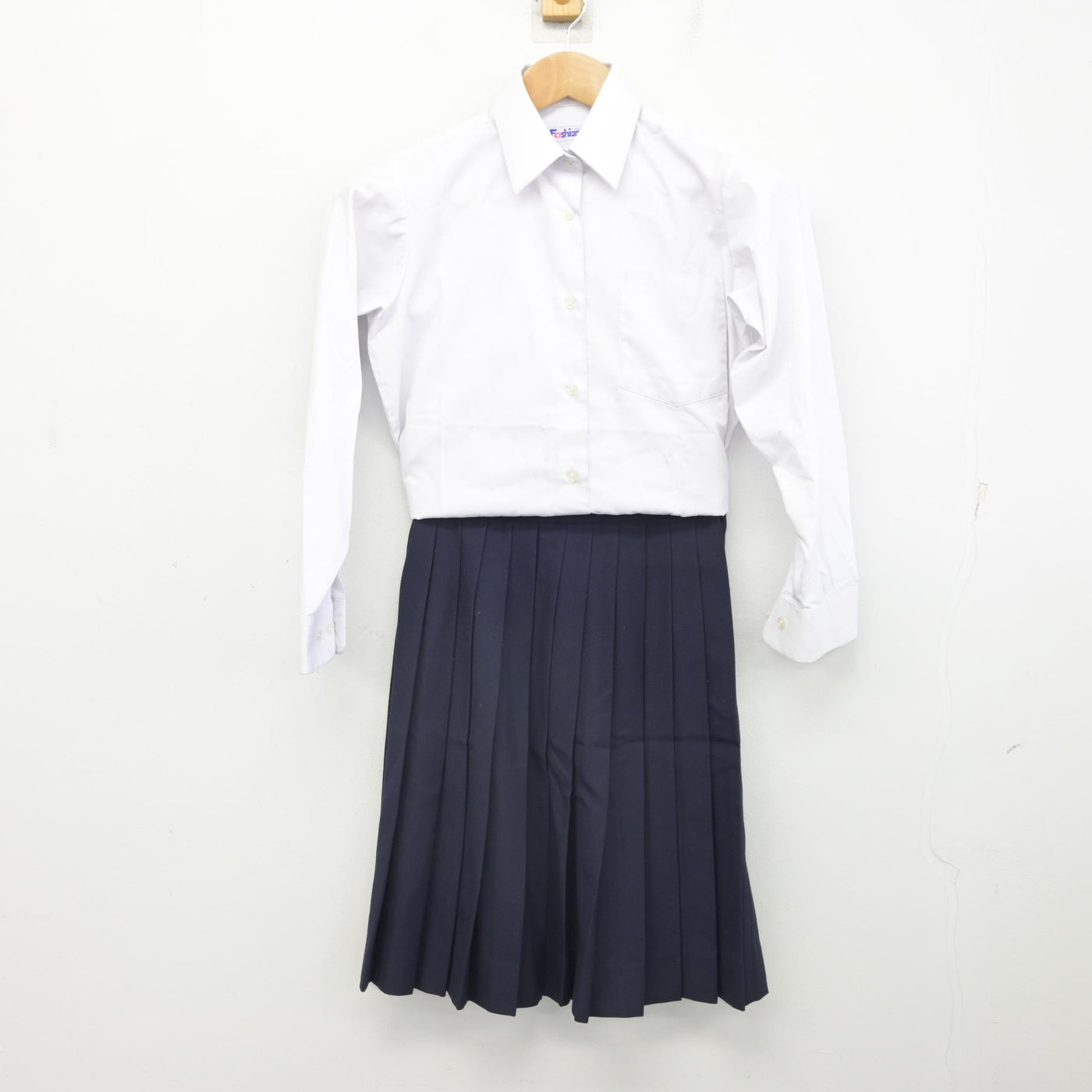 【中古】神奈川県 上溝南中学校 女子制服 3点 (ブレザー・シャツ・スカート) sf091797