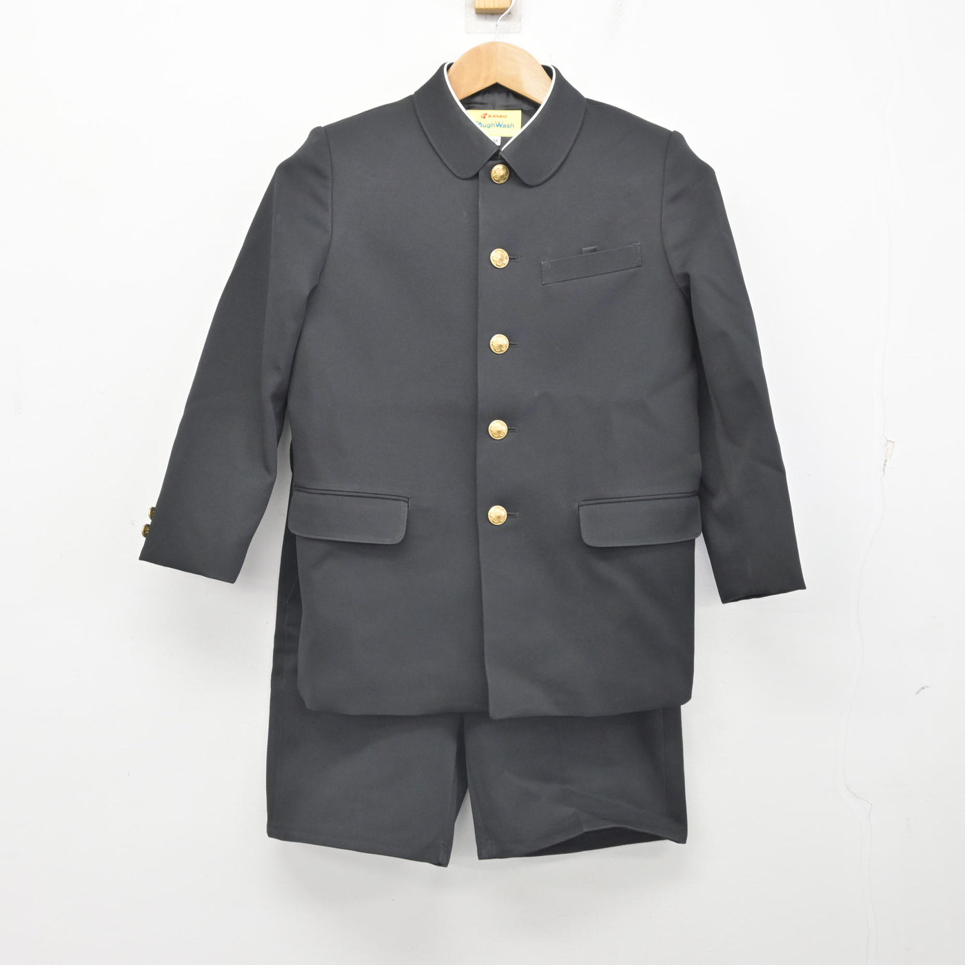 中古】徳島県 加茂名南小学校 男子制服 2点 (学ラン・ズボン