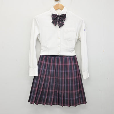 【中古】埼玉県 秋草学園高等学校 女子制服 5点 (ブレザー・シャツ・スカート) sf091811