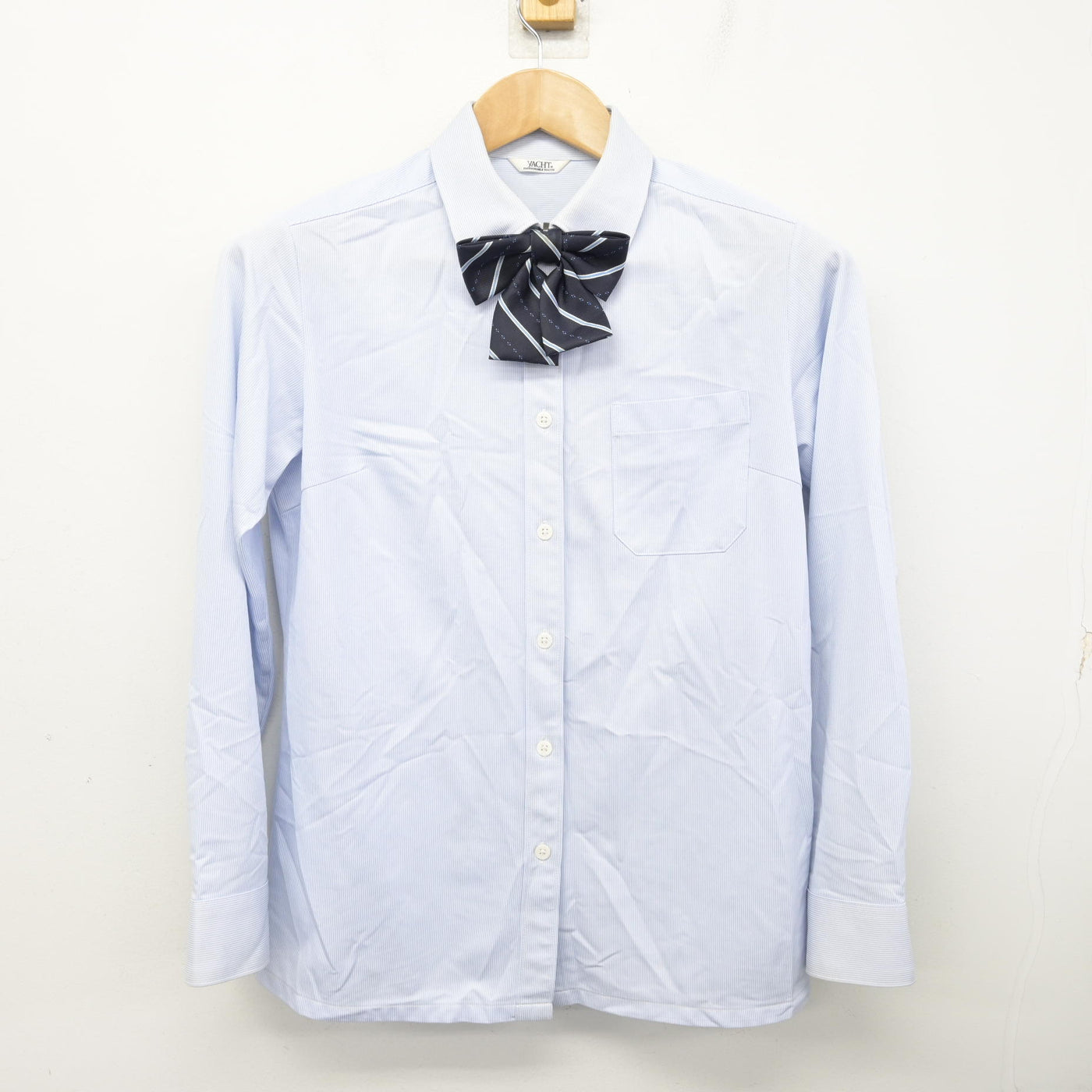 【中古】鳥取県 米子工業高等専門学校 女子制服 5点 (ブレザー・ベスト・シャツ・スカート) sf091821