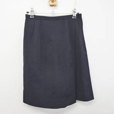【中古】 事務服 女子制服 2点 (ベスト・スカート) sf091826