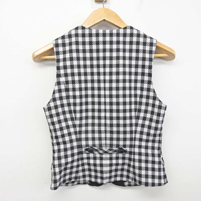 【中古】 事務服 女子制服 2点 (ベスト・スカート) sf091827