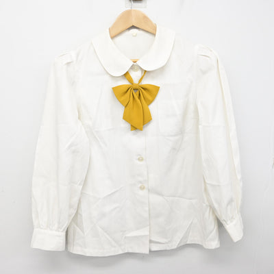 【中古】大分県 原川中学校 女子制服 4点 (ベスト・シャツ・スカート) sf091844