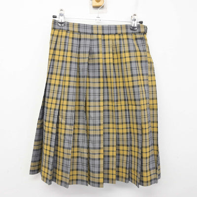【中古】大分県 原川中学校 女子制服 4点 (ベスト・シャツ・スカート) sf091844