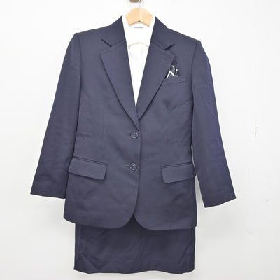 【中古】広島県 安田女子大学 女子制服 4点 (ブレザー・シャツ・スカート) sf091855