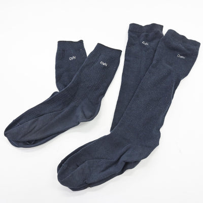 【中古】大分県 大分西高等学校 女子制服 2点 (靴下) sf091870