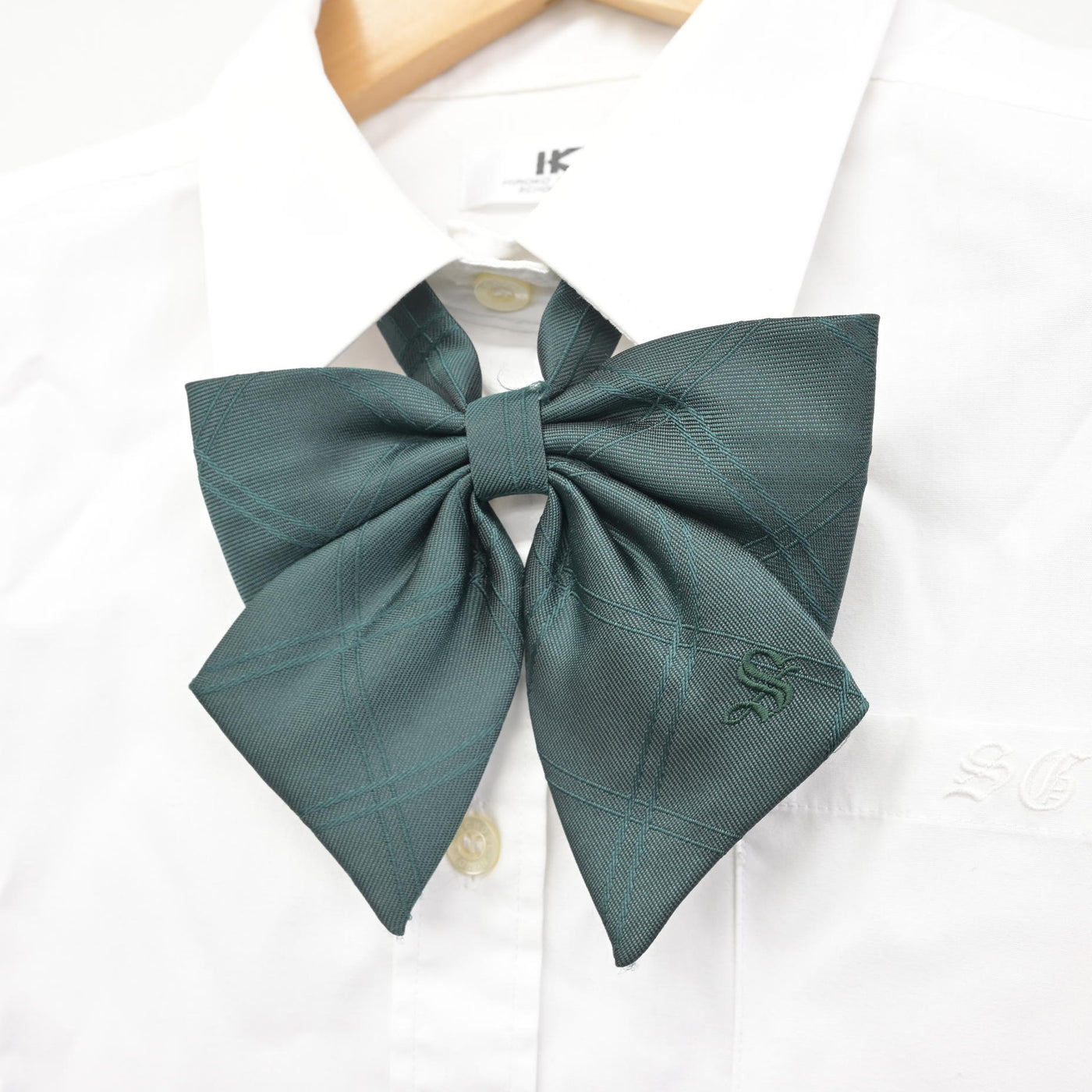 【中古】滋賀県 滋賀学園高等学校 女子制服 5点 (ブレザー・シャツ・スカート) sf091875