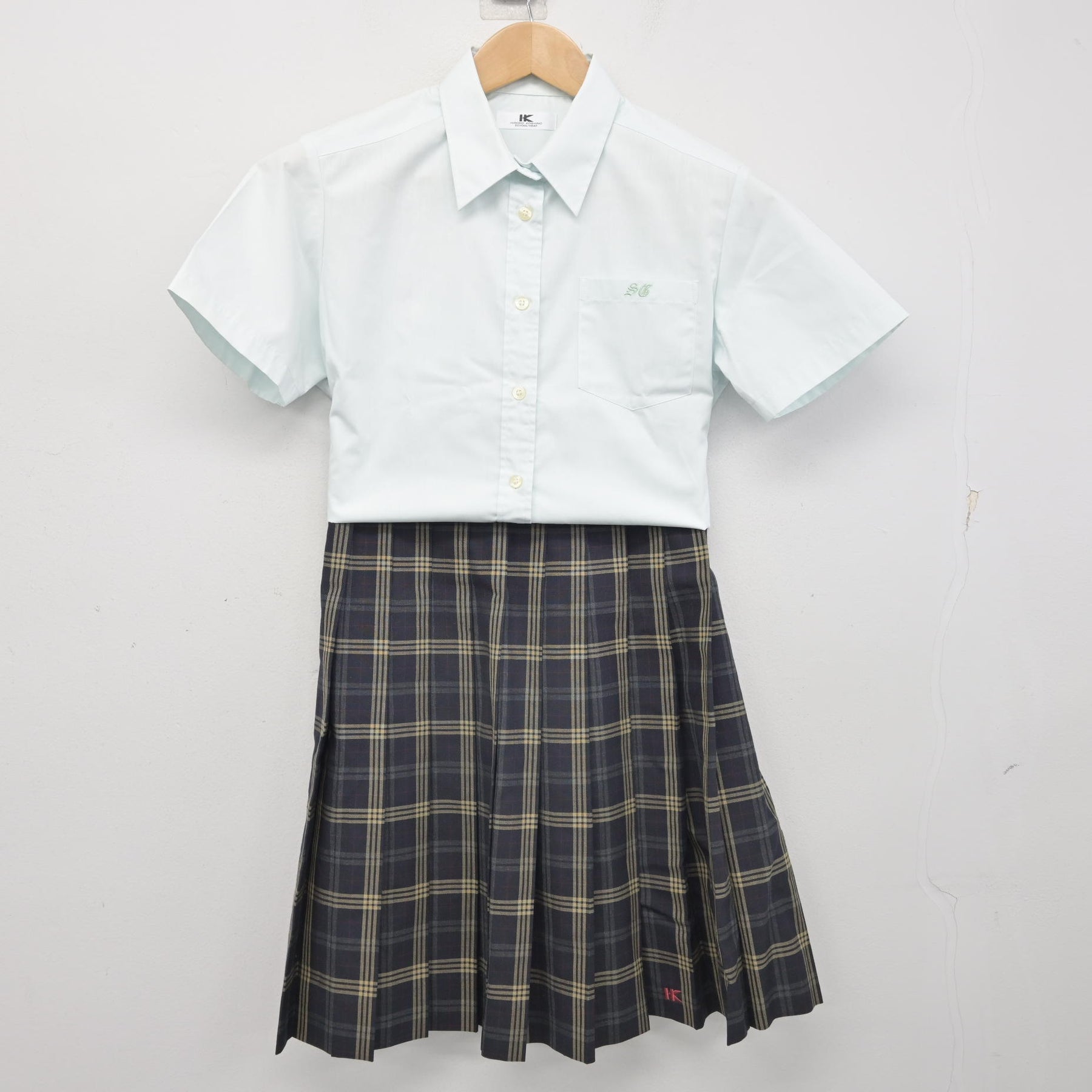 滋賀県 滋賀学園高等学校 女子制服 2点 sf007403