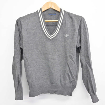 【中古】北海道 北海道北広島高等学校 女子制服 3点 (ニット・ニットベスト) sf091888