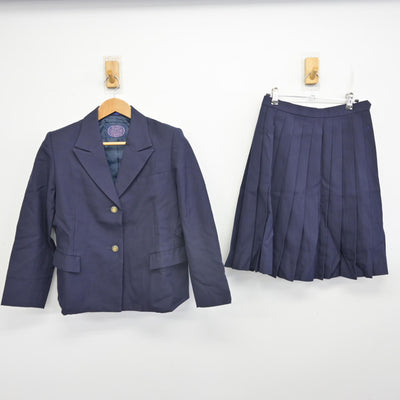 【中古】埼玉県 大宮高等学校 女子制服 2点 (ブレザー・スカート) sf091902