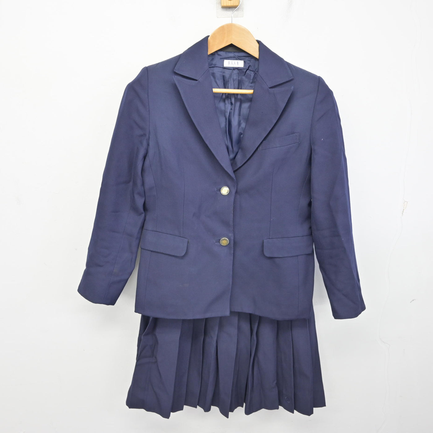 【中古】埼玉県 大宮高等学校 女子制服 3点 (ブレザー・スカート) sf091903