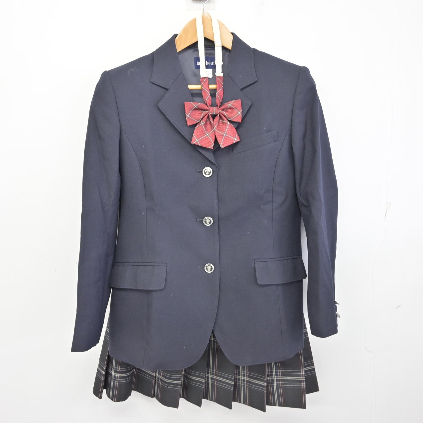 【中古】 翔洋学園高等学校 女子制服 3点 (ブレザー・スカート) sf091907