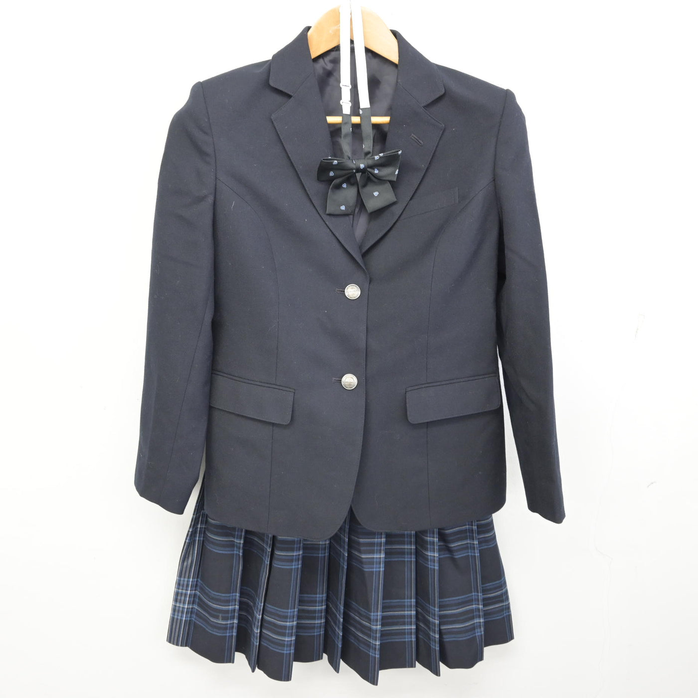 【中古】大阪府 住吉高等学校 女子制服 4点 (ブレザー・スカート) sf091908