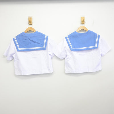 【中古】愛知県 みよし市立北中学校 女子制服 4点 (セーラー服・スカート) sf091911