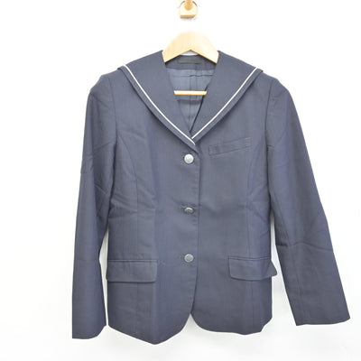 【中古】北海道 札幌白石高等学校 女子制服 2点 (ブレザー・スカート) sf091913