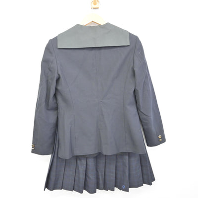 【中古】山形県 酒田南高等学校 女子制服 2点 (ブレザー・スカート) sf091918