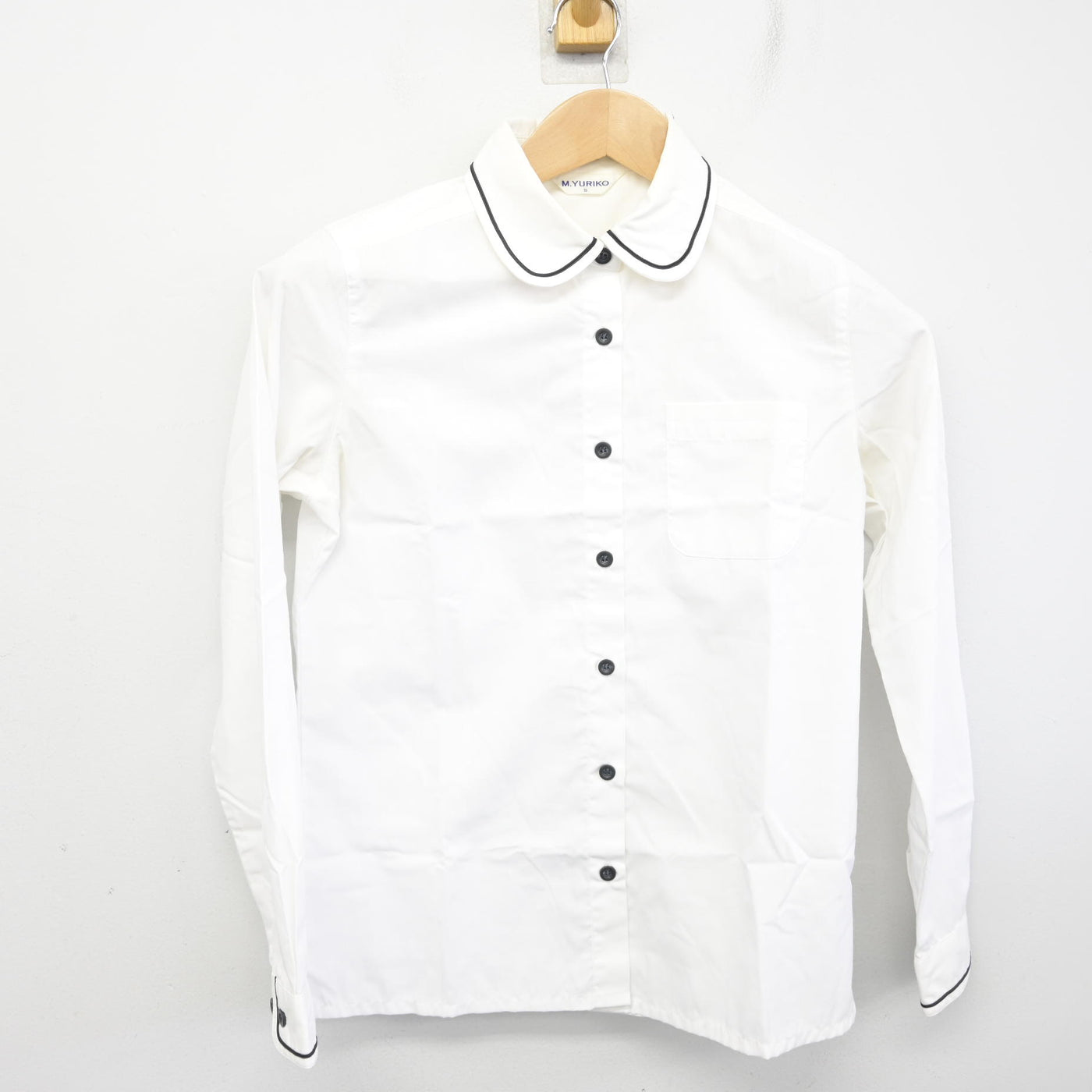 【中古】神奈川県 鎌倉女子大学中等部・高等部 女子制服 2点 (ベスト・シャツ) sf091921
