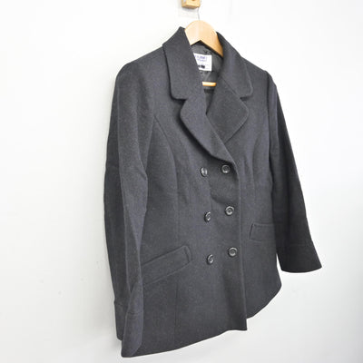 【中古】神奈川県 鎌倉女子大学中等部・高等部 女子制服 1点 (コート) sf091924