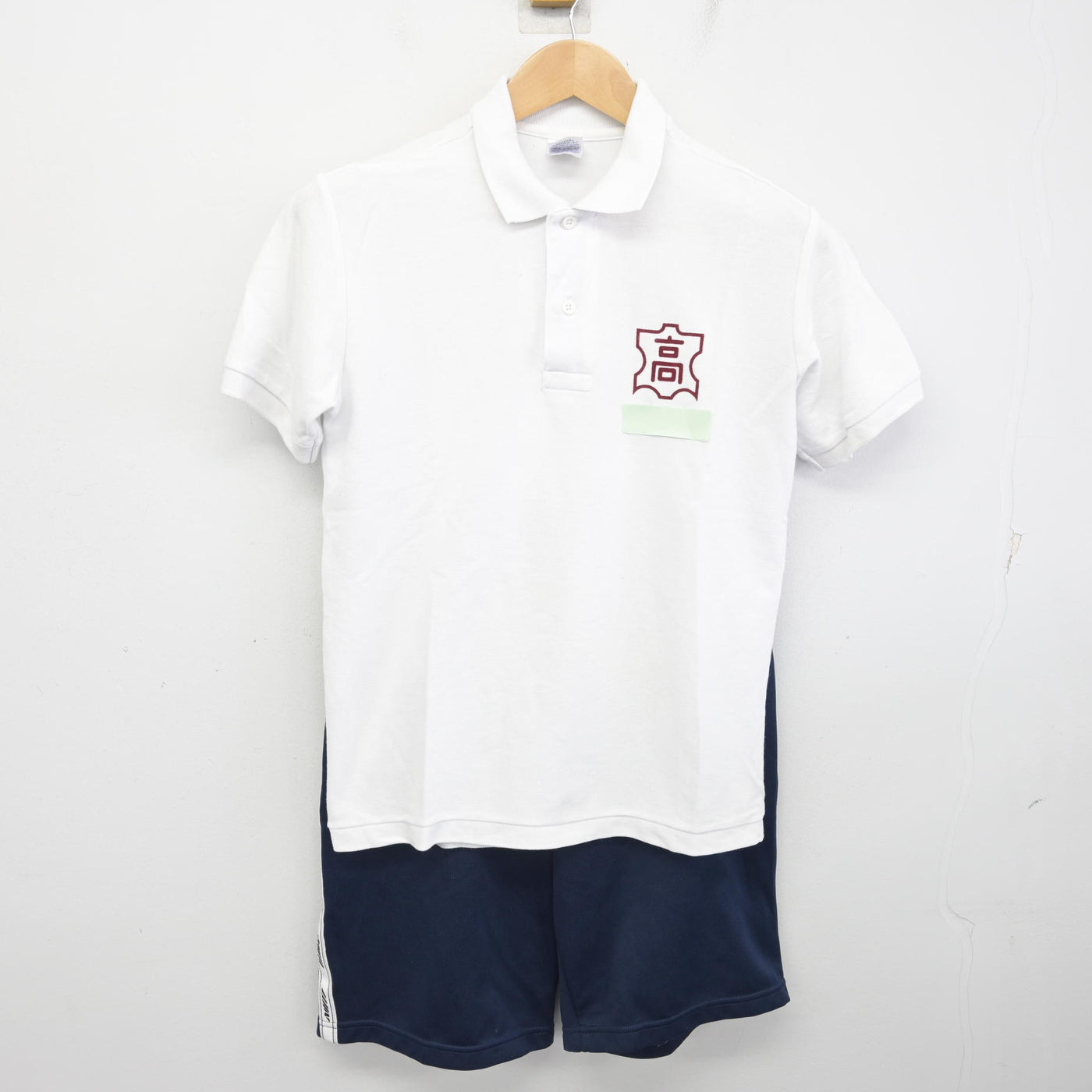 【中古】愛知県 木曽川高等学校 女子制服 3点 (ジャージ 上・体操服 上・体操服 下) sf091928