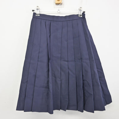 【中古】大阪府 文の里中学校 女子制服 2点 (セーラー服・スカート) sf091946
