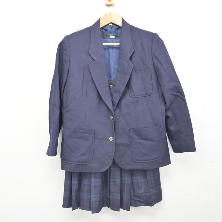 中古】大阪府 堺女子高等学校 女子制服 3点 (ブレザー・ベスト