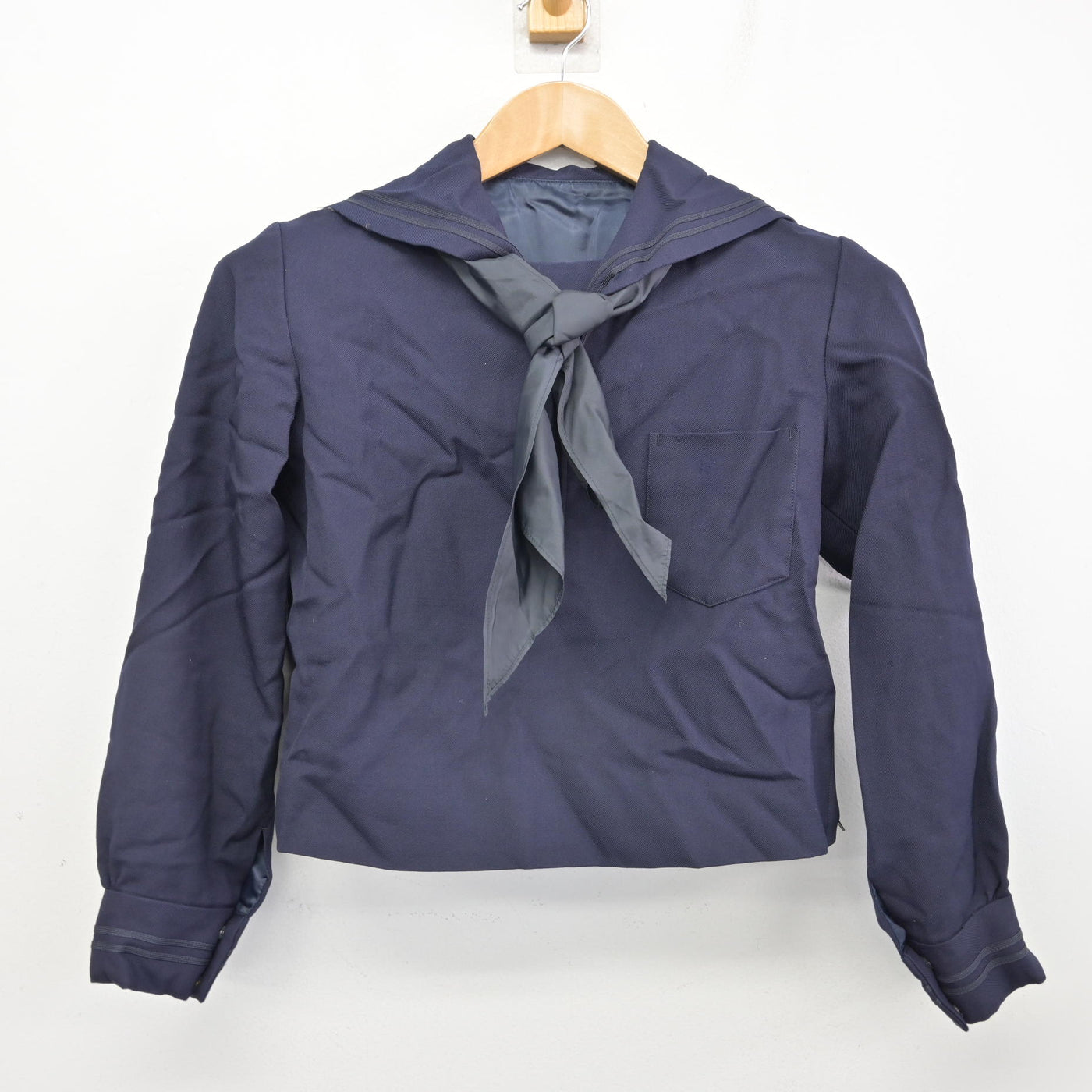 【中古】東京都 田園調布学園高等部 女子制服 3点 (セーラー服・スカート) sf091950