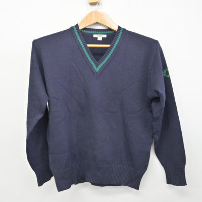 【中古】東京都 上野学園高等学校 女子制服 3点 (ニット・スカート) sf091961