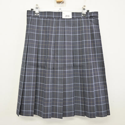 【中古】東京都 上野学園高等学校 女子制服 3点 (ニットベスト・スカート) sf091963
