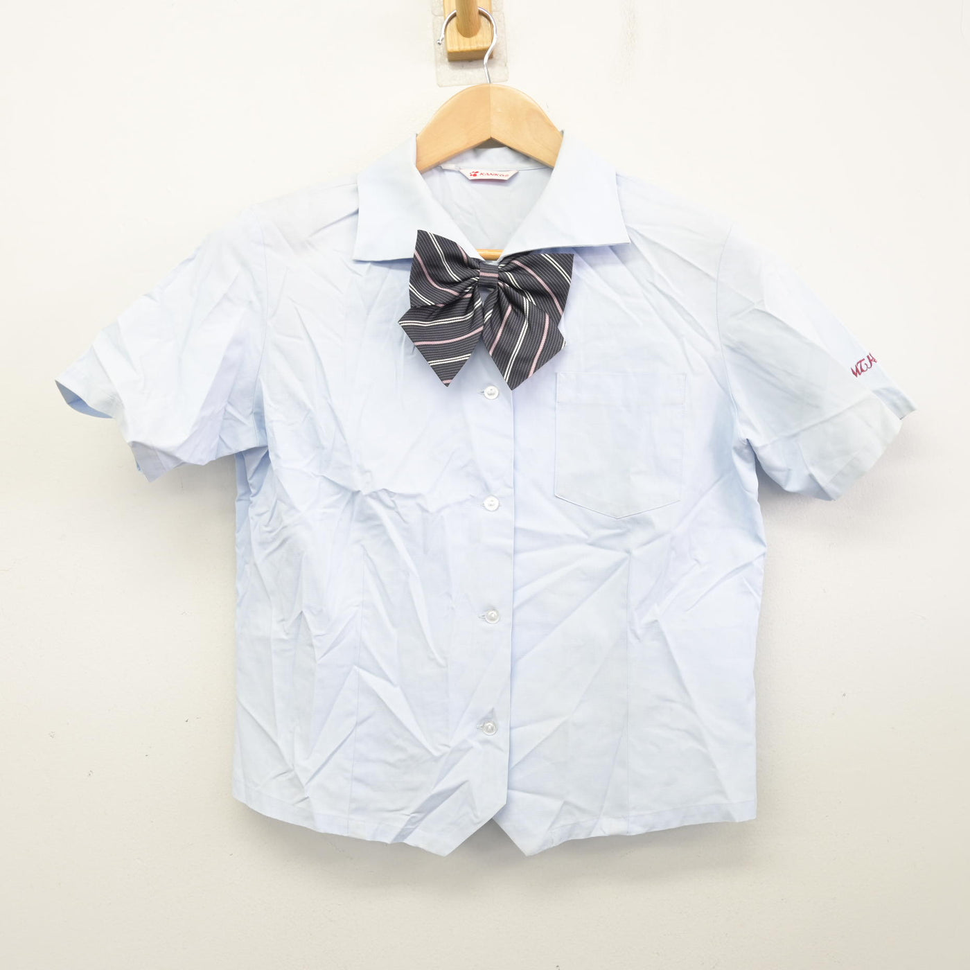 【中古】愛媛県 松山工業高等学校 女子制服 3点 (シャツ・スカート) sf091966