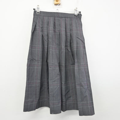 【中古】愛媛県 松山工業高等学校 女子制服 3点 (シャツ・スカート) sf091966