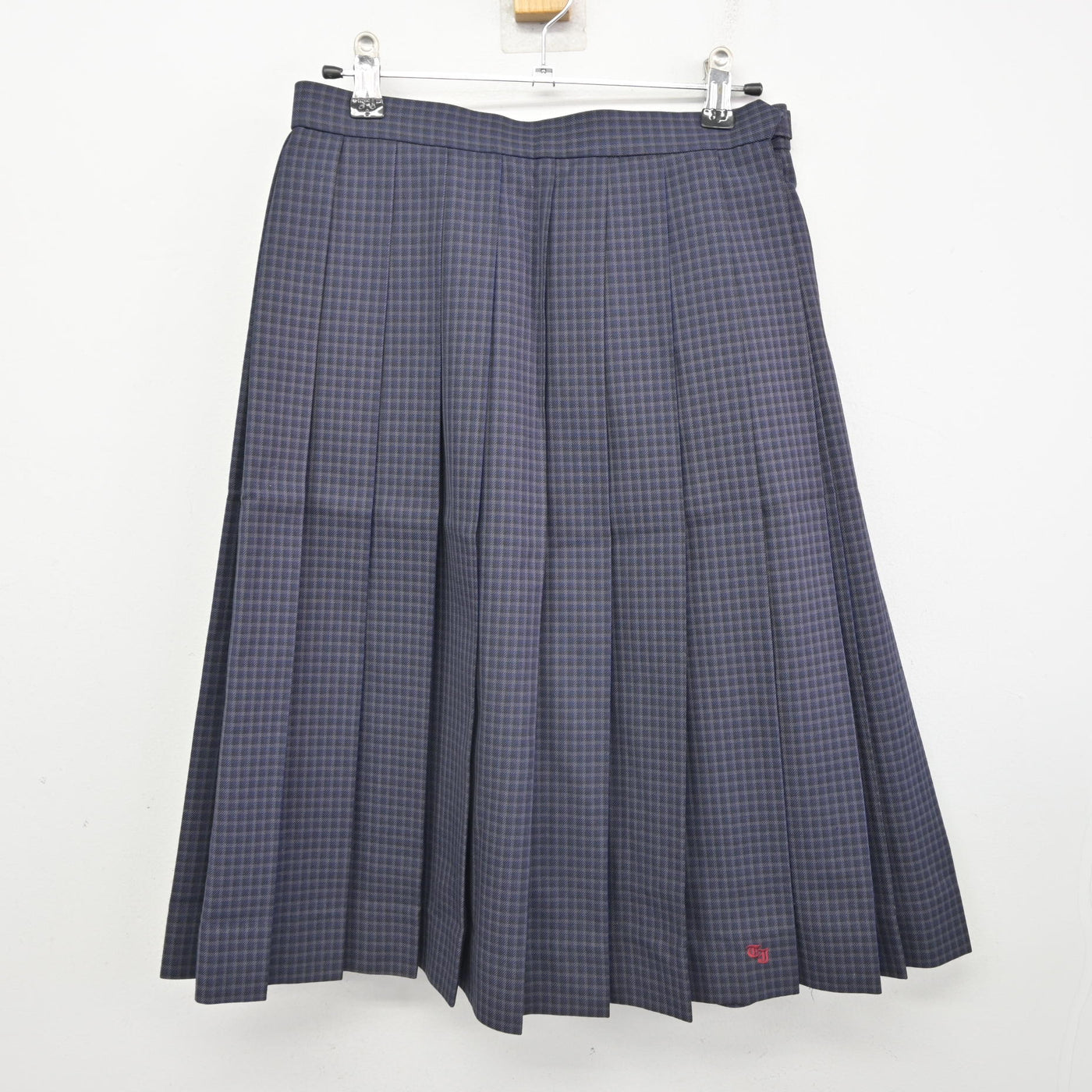【中古】岐阜県 東濃実業高等学校 女子制服 3点 (ベスト・シャツ・スカート) sf091972