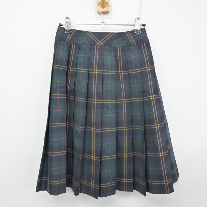 中古】茨城県 つくば秀英高等学校 女子制服 2点 (ニットベスト