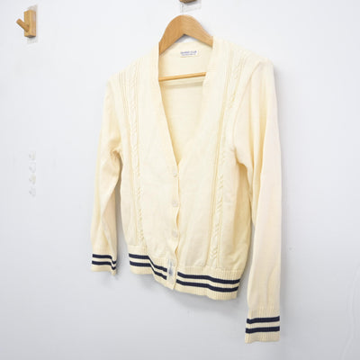【中古】京都府 京都聖母学院中学校 女子制服 1点 (ニット) sf091997