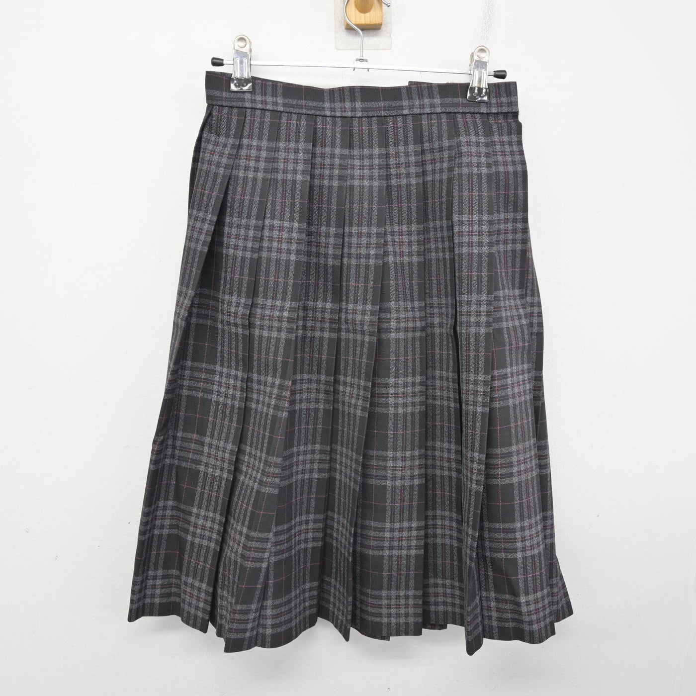 【中古】北海道 北海道札幌平岡高等学校 女子制服 4点 (ブレザー・ニットベスト・シャツ・スカート) sf091999